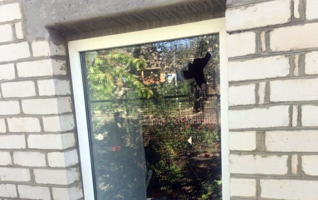 Террористы обстреляли жилые дома и больницу в Марьинке: фото