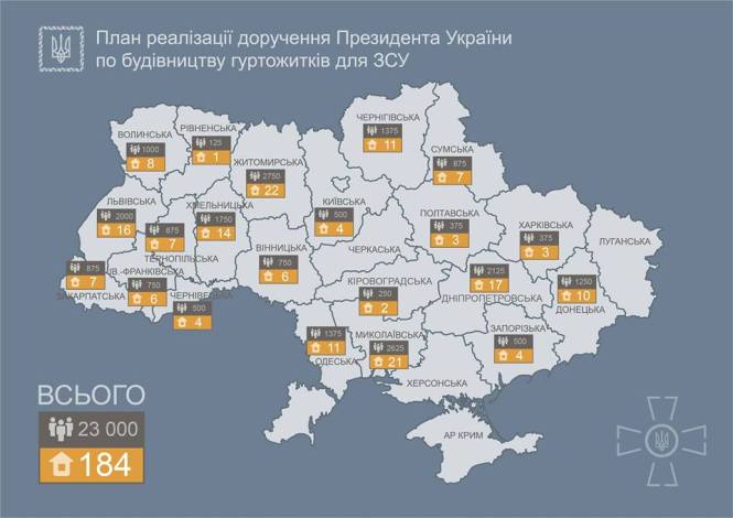 null Самый масштабный проект: для ВСУ построят 184 казармы - фото