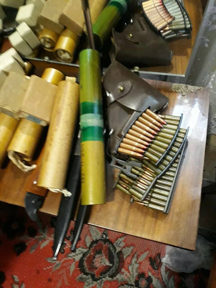 схрон военного пенсионера из Прикарпатья
