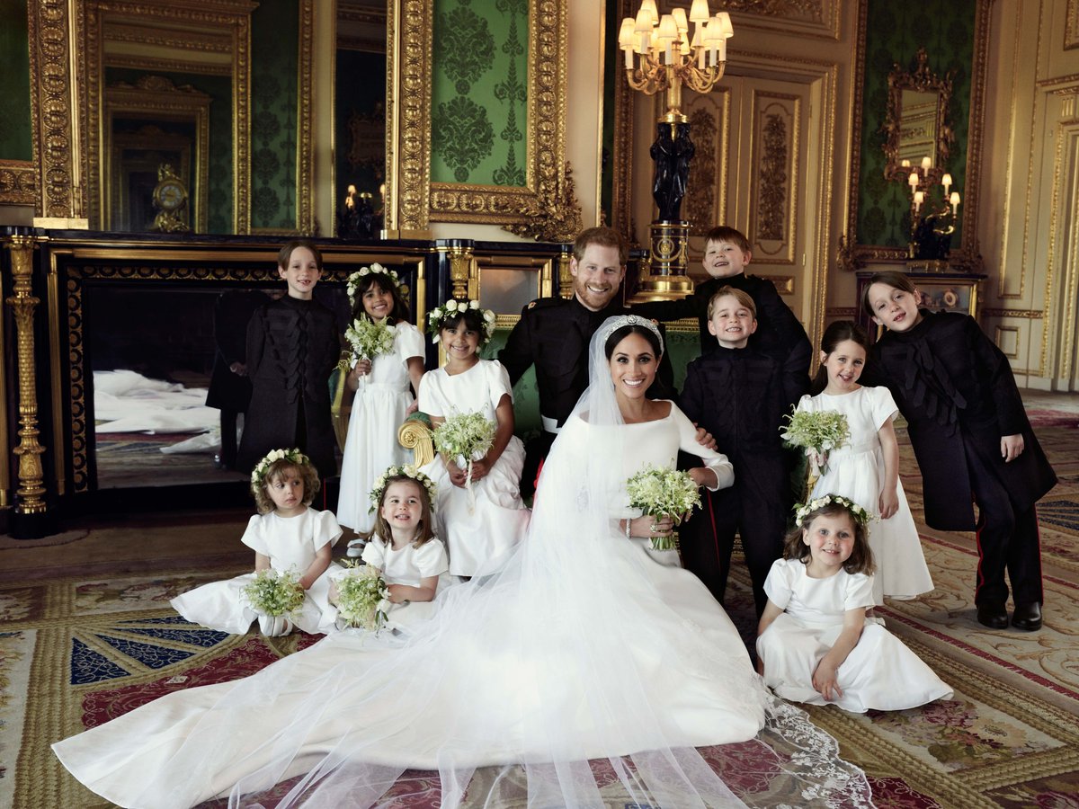 Свадьба принца Гарри и Меган Маркл: опубликованы официальные фото