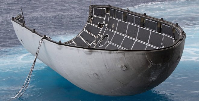 null SpaceX запустила гибридную ракету с мощным спутником: видео