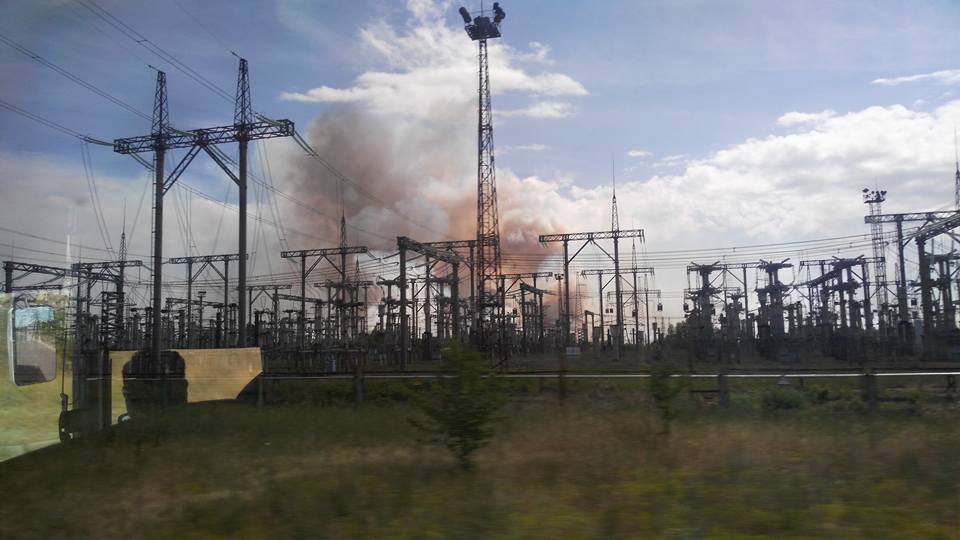 Пожар в зоне Чернобыля: горит лес с повышенным уровнем радиации