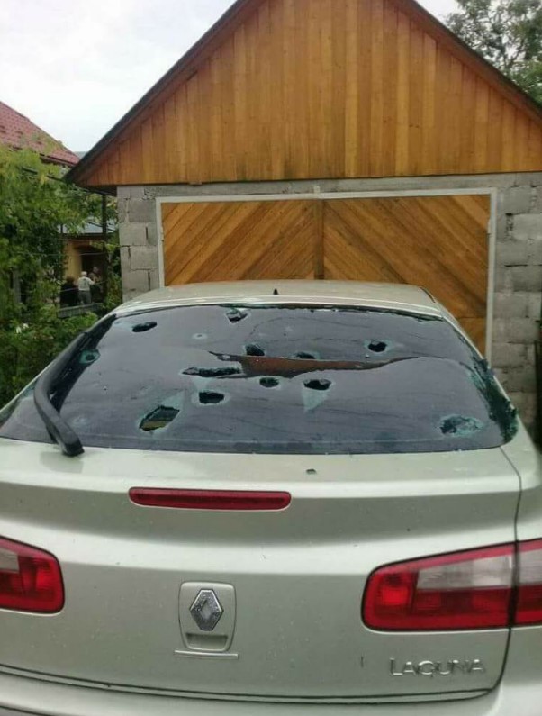 На Закарпатье град повредил 182 жилых дома: фото