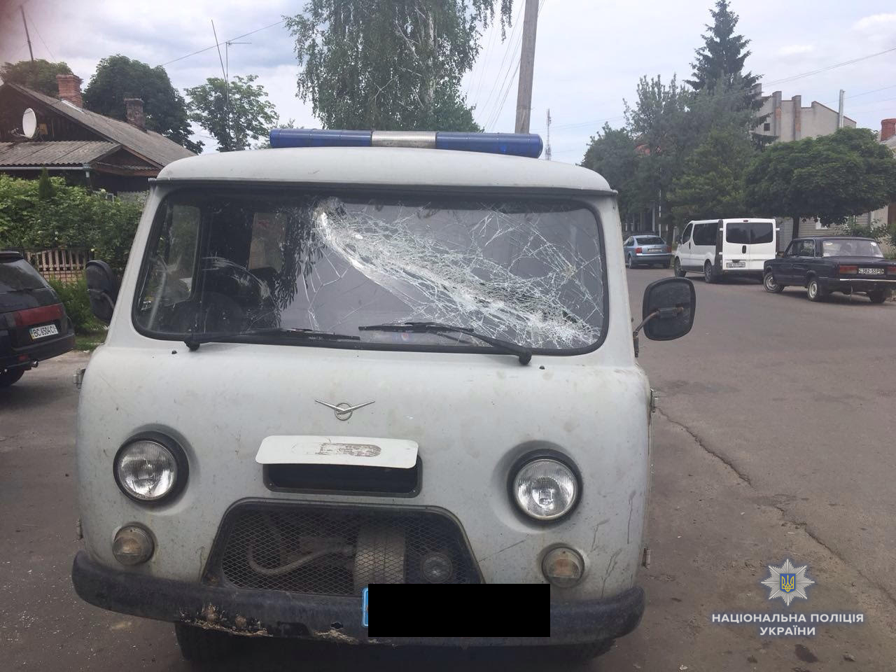 В Ровенской области старатели напали на полицейских: фото