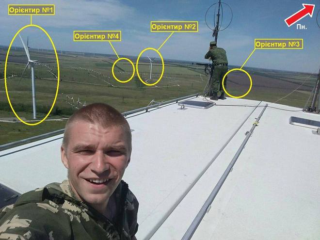Селфи-боевик выдал позиции гибридной армии РФ в Приазовье: фото