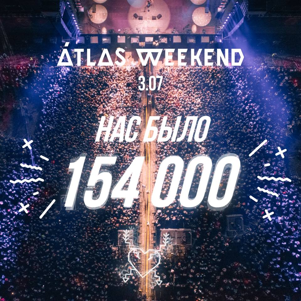 Первый день Atlas Weekend установил рекорд: фото, видео