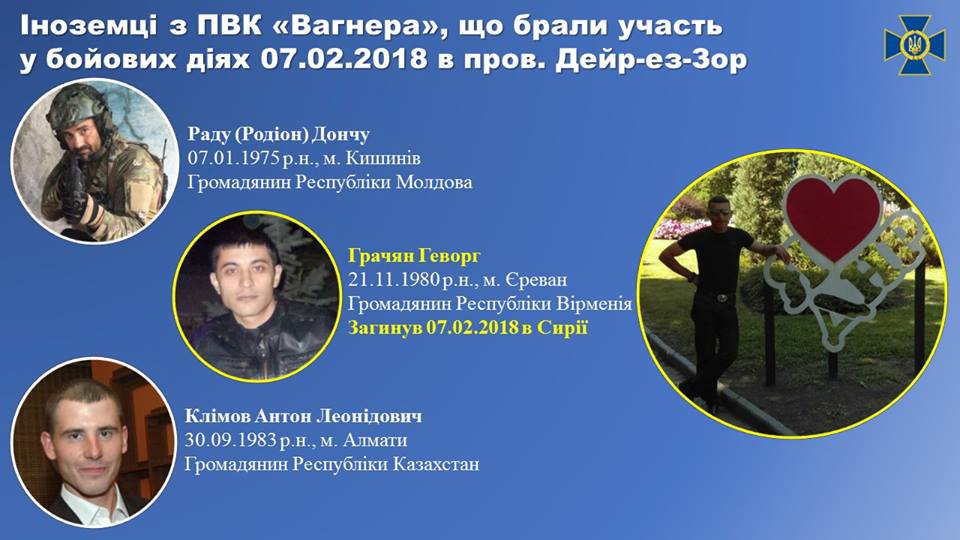 СБУ показала воевавших в Донбассе наемников ЧВК Вагнера: фото