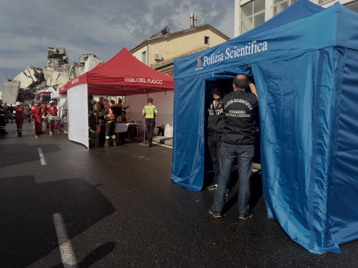 Крушение моста в Генуе: МВД Италии назвало количество погибших
