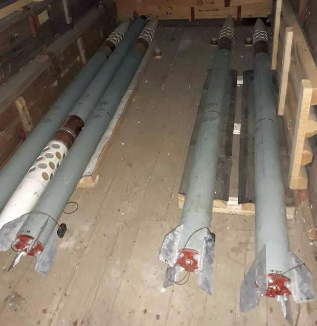 В гараже под Одессой нашли ракеты типа "земля-воздух": фото