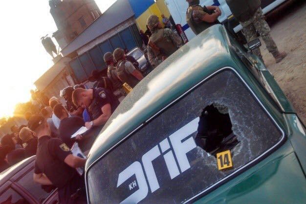 Стрельба на элеваторе под Харьковом: задержали 53 человека - фото