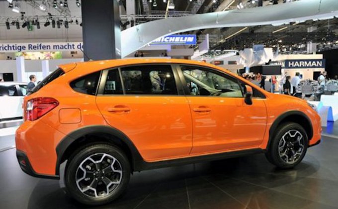 Новый Subaru Impreza XV во Франкфурте: живые фото