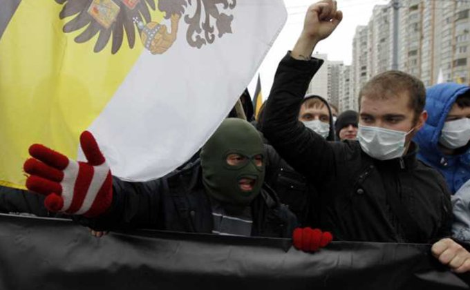 Российские националисты встретили День народного единства  