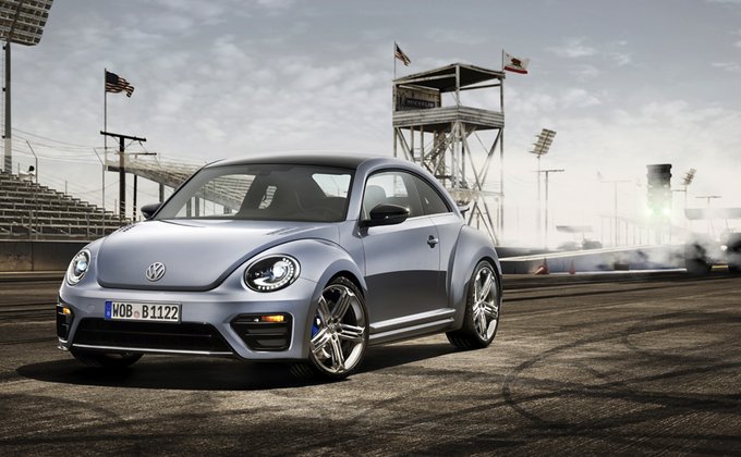 Volkswagen представил "горячий" Beetle R в Лос-Анджелесе