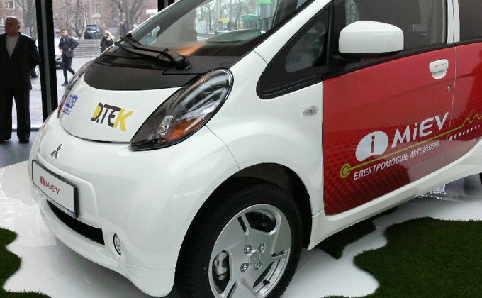 Электрокар не для бедных: в Украине показали Mitsubishi i-MiEV