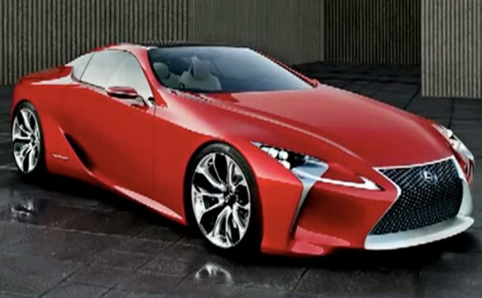 Lexus показал новый концепт LF-LC