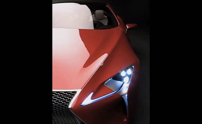 Lexus показал новый концепт LF-LC