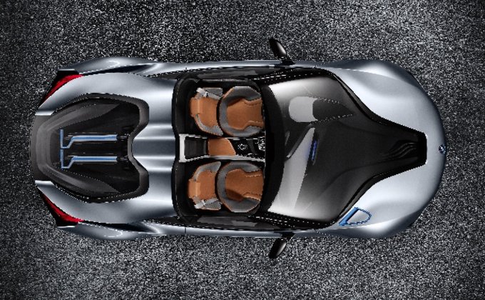 BMW представил гибридный спорткар i8 Concept Spyder