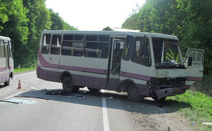 ДТП с маршруткой во Львовской области: шестеро пострадавших