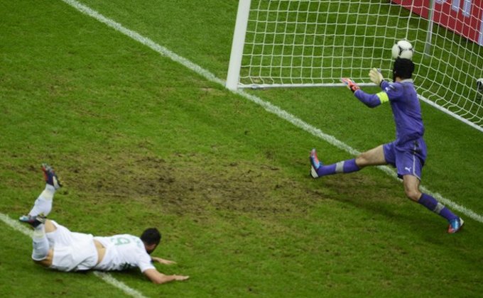 Золотая голова: Роналду дарит Португалии полуфинал Евро-2012