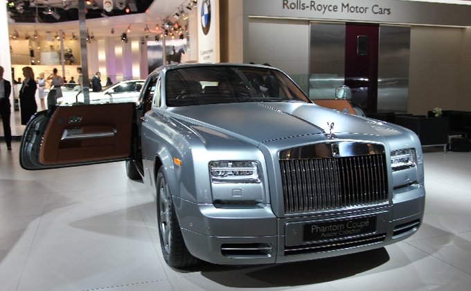 Rolls-Royce на Московском автошоу: Phantom Coupé Aviator