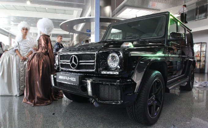 Столичное автошоу в Киеве: украинские премьеры Mercedes