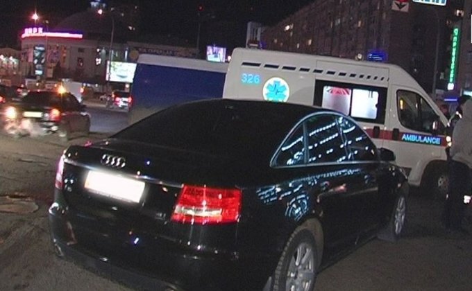 Крупное ДТП в Киеве: три разбитых иномарки и двое раненых