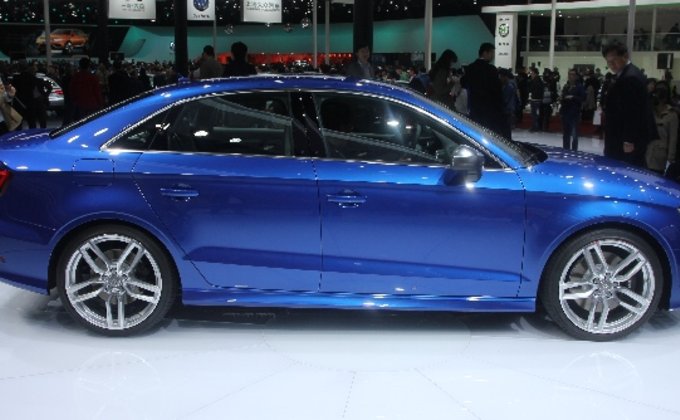 Автошоу в Шанхае: Мировая премьера Audi A3 Sedan
