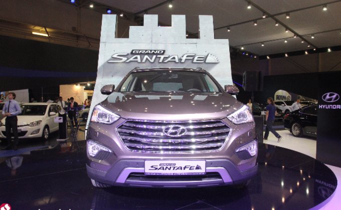 Hyundai представил в Украине семиместный Grand Santa Fe