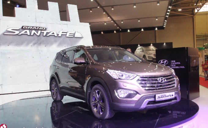 Hyundai представил в Украине семиместный Grand Santa Fe