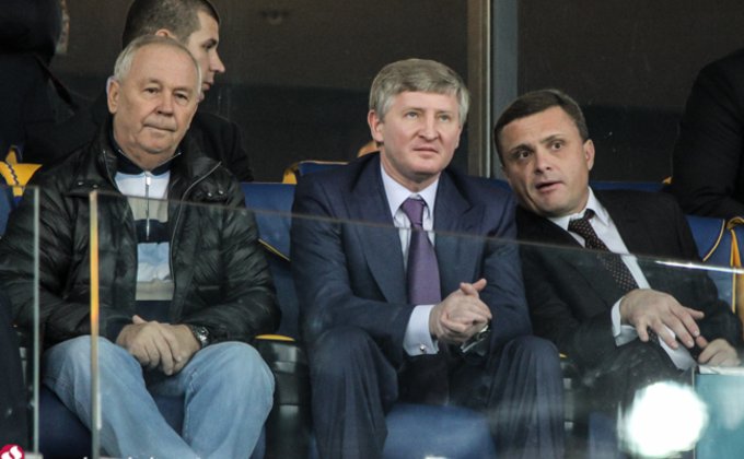 Vip-ложа матча Украина-Англия:  президенты, министры, олигархи