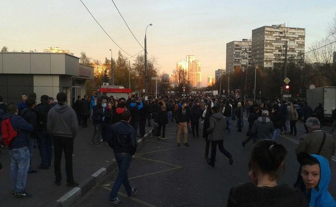 В Москве из-за убийства русского кавказцем начались беспорядки