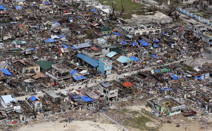 На Филиппинах беспрецедентные масштабы разрушений: фото