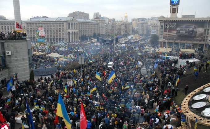 День Гідності на Майдане: фоторепортаж