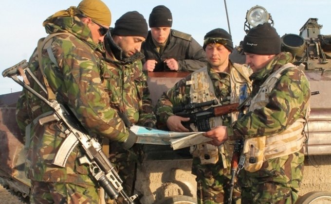 Украинские военные укрепляются на Перекопском перешейке: фото