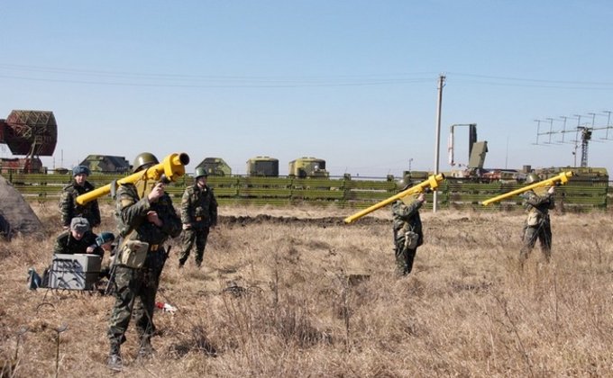 На востоке Украины идут учения Сухопутных войск и сил ПВО