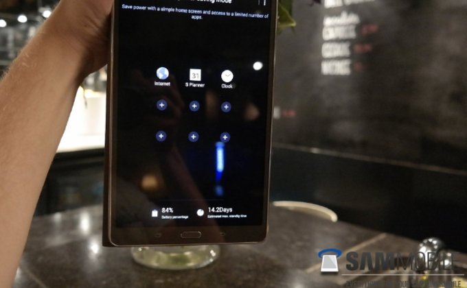 Samsung представил новую линейку планшетов Galaxy Tab S