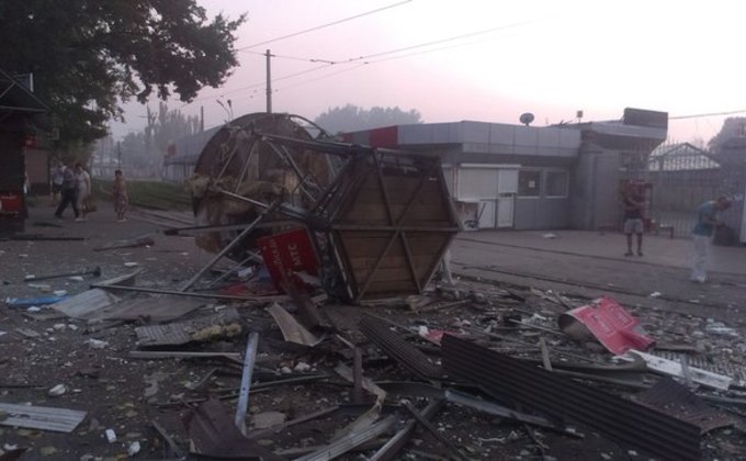 Разрушения в Донецке после обстрелов террористов: фото из города 