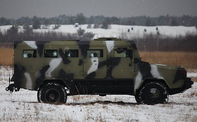Испытания нового бронеавтомобиля Kozak: фото с полигона