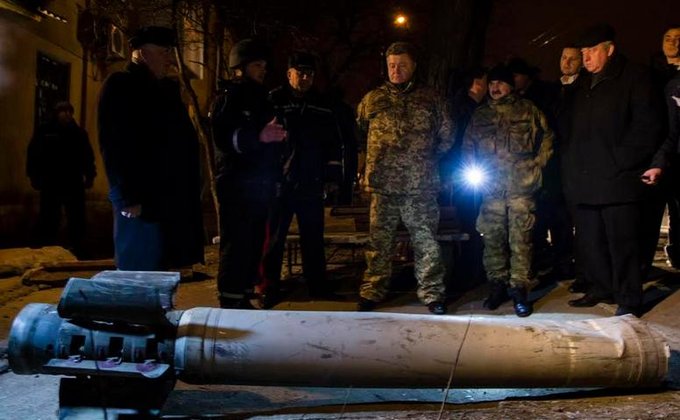 Порошенко ночью посетил обстрелянный Краматорск: фото из города
