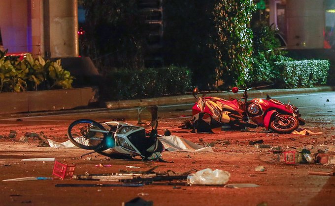 Теракт в Бангкоке: обнародованы фото последствий мощного взрыва