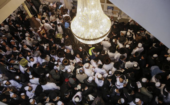 Как хасиды празднуют в Умани иудейский новый год: фото