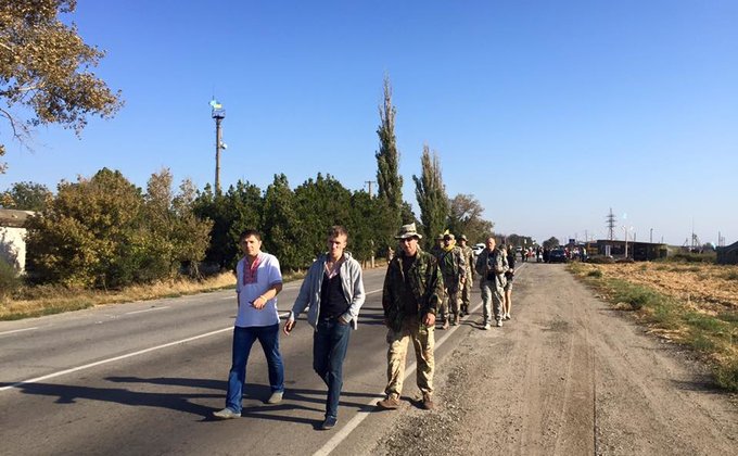 На границе готовятся к блокаде оккупированного Крыма: фото
