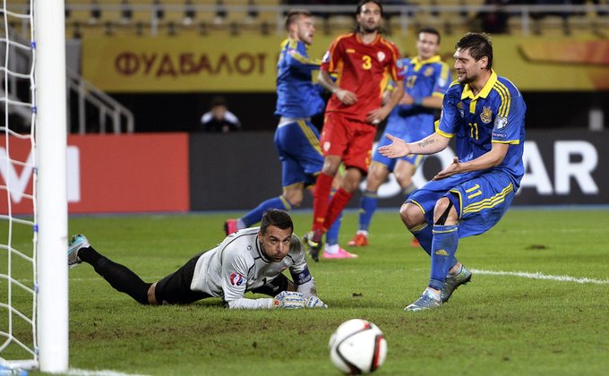 Евро-2016: как сборная Украины обыграла команду Македонии