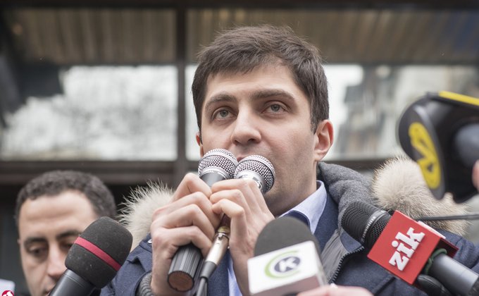 Сакварелидзе собрал под ГПУ акцию, требуя отставки Шокина: фото