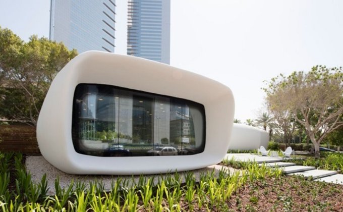 В Дубае открыли первое в мире здание, напечатанное на 3D-принтере