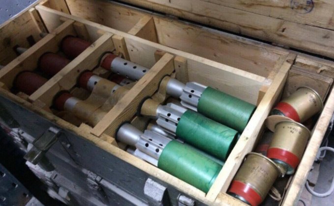В Киевской области обнаружен бункер с ракетами к Градам: фото