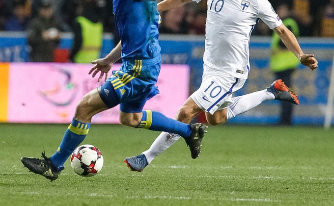 Отбор к чемпионату мира-2018: Украина - Финляндия: 1:0