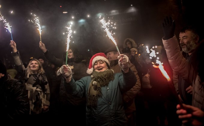 Как встречали Новый год в разных странах мира: фото