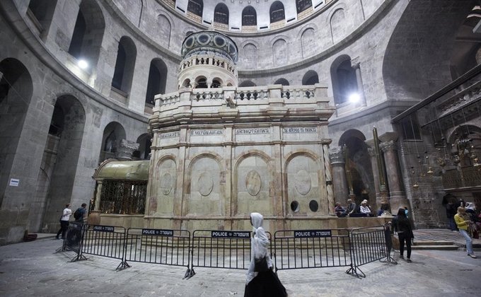 Храм Гроба Господня в Иерусалиме открыли после реставрации: фото