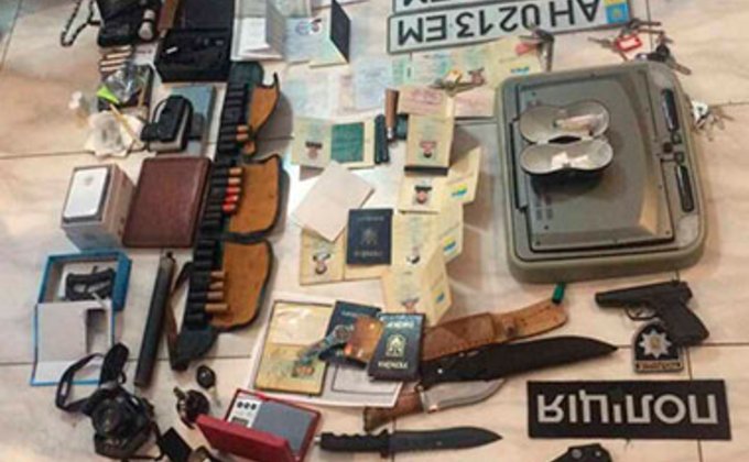 В Одессе задержаны три человека с арсеналом огнестрельного оружия